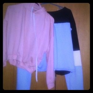 Crop Top Sweat Shirts